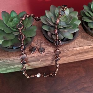 Necklace and Earrings Set